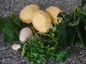 Yeşil Otlu Patates Çorbası